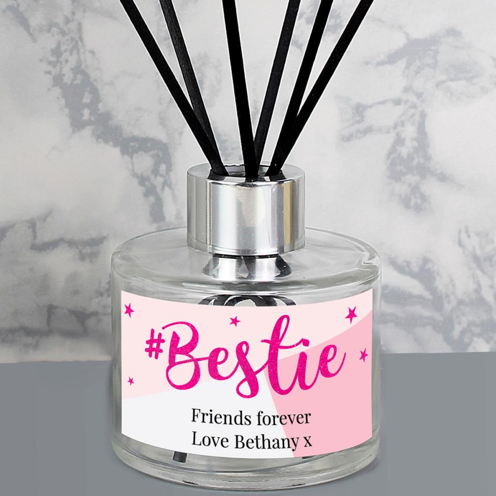 Personalised #Bestie Reed Diffuser Extra Image 3